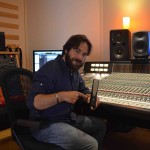 Francesco Lupi with SE Electronics at Tube Recording Studio